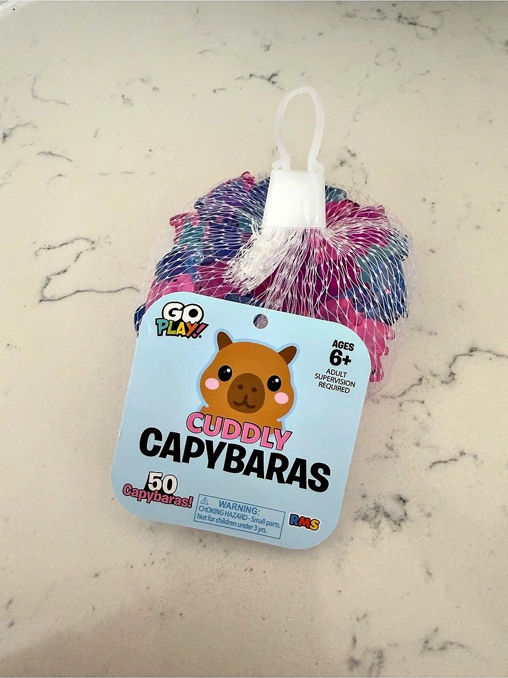 Go Play! Cuddly Capybaras! 50-Piece Set NWT